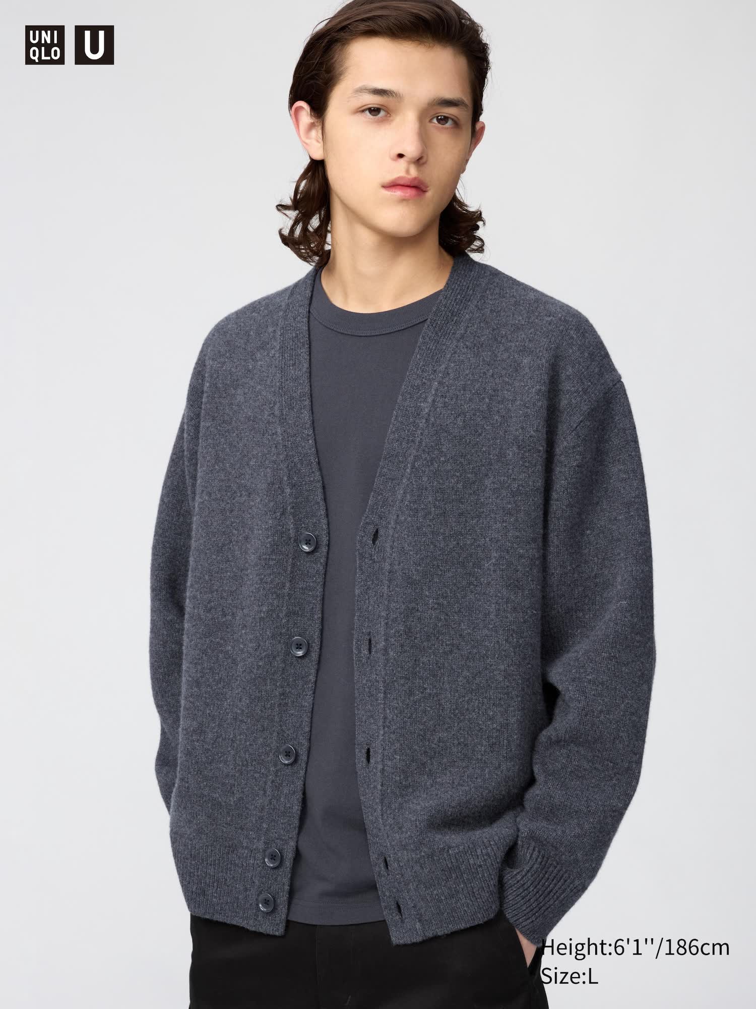 Lambswool V-Neck Cardigan
