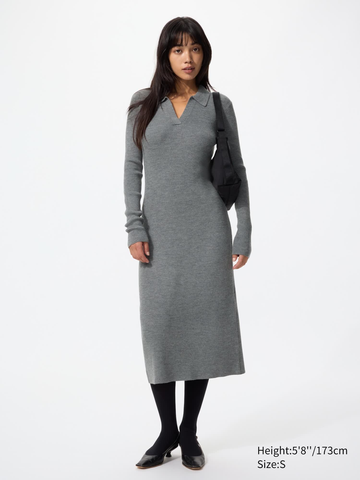 Knitted Polo Dress